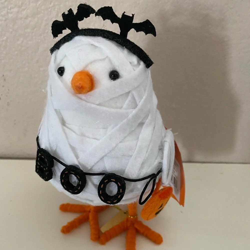 NEW Gauzey the Mummy Target Hyde and Eek! Featherly Friends Fabric Bird 2021! - Picture 2 of 9